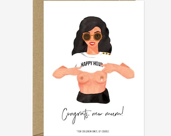 Congrats new mum - Greeting card