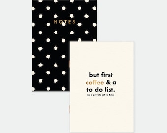 Painted Dots - Pocket Notebook A6 DUO