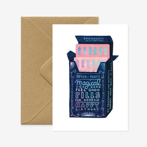 Magic pills - Birthday Greeting card