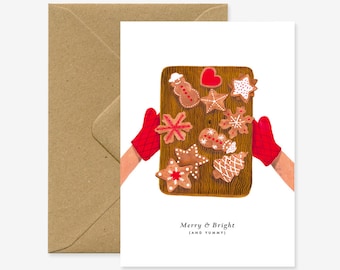 Xmas cookies - Christmas Greeting card