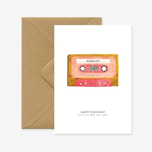 Tape - Birthday Greeting card