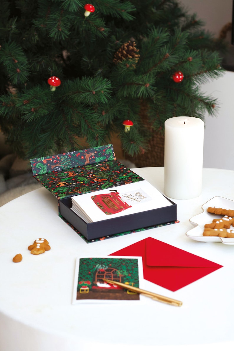 Coffret de 10 cartes de Noël