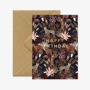 Monkey - Birthday Greeting card