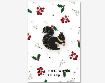 Black Squirrel pins