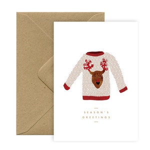 Christmas jumper Greeting card image 1