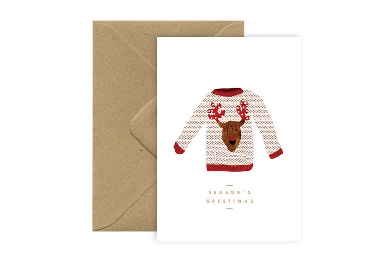 Christmas jumper Greeting card image 1