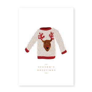 Christmas jumper Greeting card image 2