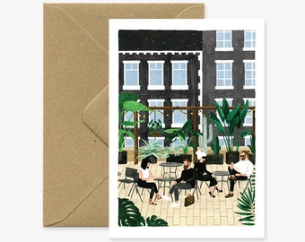 Rooftop - Greeting card