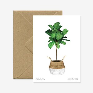 Fiddle Leaf Tree - Greeting card