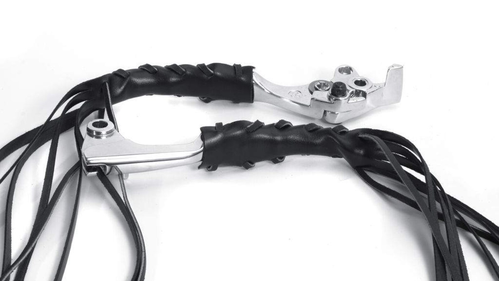 High Quality Leather Clutch/brake Lever Cover Fringe Black for Etsy