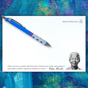 Nelson Mandela Quotes Notepad | 50 Inspirational Quotes on Courage & Freedom | Inspirational Gift for Self-Reflection and Personal Growth