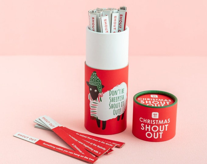 Christmas Sheep Shout Out Family Game - Christmas Party Games Christmas Gift Ideas Christmas Table Games Family Fun Stocking Filler