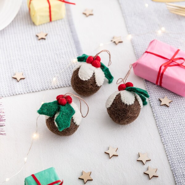 Felt Christmas Decorations Etsy UK