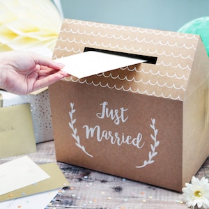 Wedding Greetings Card Box - Wedding Post Box Wedding Card Box Wedding Postbox Wedding Decorations Wedding Reception Accessories Gift Box