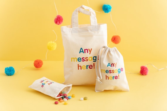 Personalised Gift Bag - Birthday Gift For Friend Hen Party Goodie Bag Party Favor Favour Bags Personalized Gift Ideas