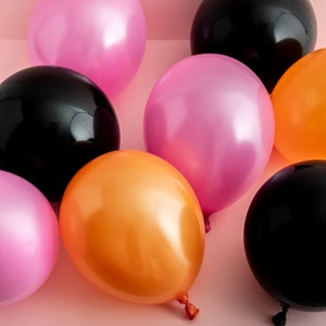 Pink Eco Balloons 10 Pack Pink Birthday Decorations Birthday Party Decorations Colourful Birthday Party Balloons Pink Decorations image 3