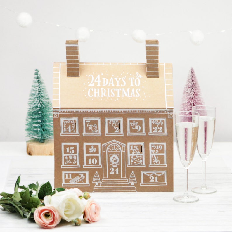 Personalised Couples Advent Calendar House Date Advent Etsy UK