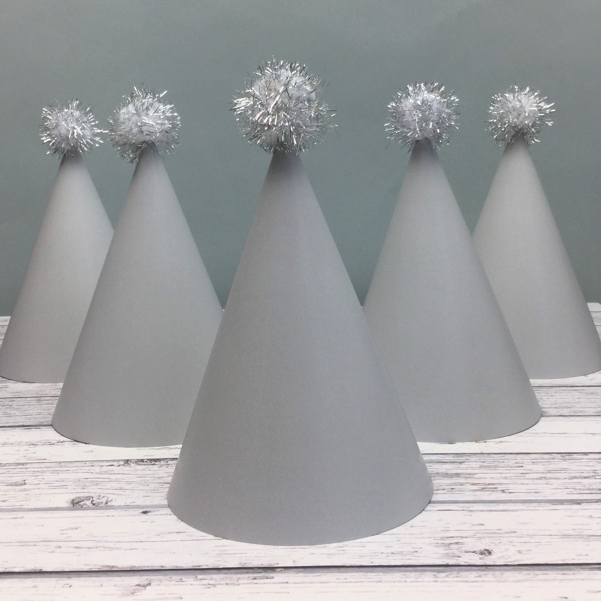 Plain party hats to decorate Outlet