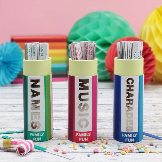 160 Per Pack Tube Of Games Family Dinner Party Games Gift Ideas For Adults Gifts For Teenagers Charades Dares Music Dares Jokes Party Supplies Party Favors Games Deshpandefoundationindia Org