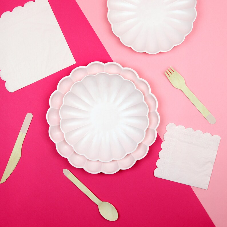 Pastel Paper Napkins 20 Pack 1st Birthday Napkins Baby Etsy UK