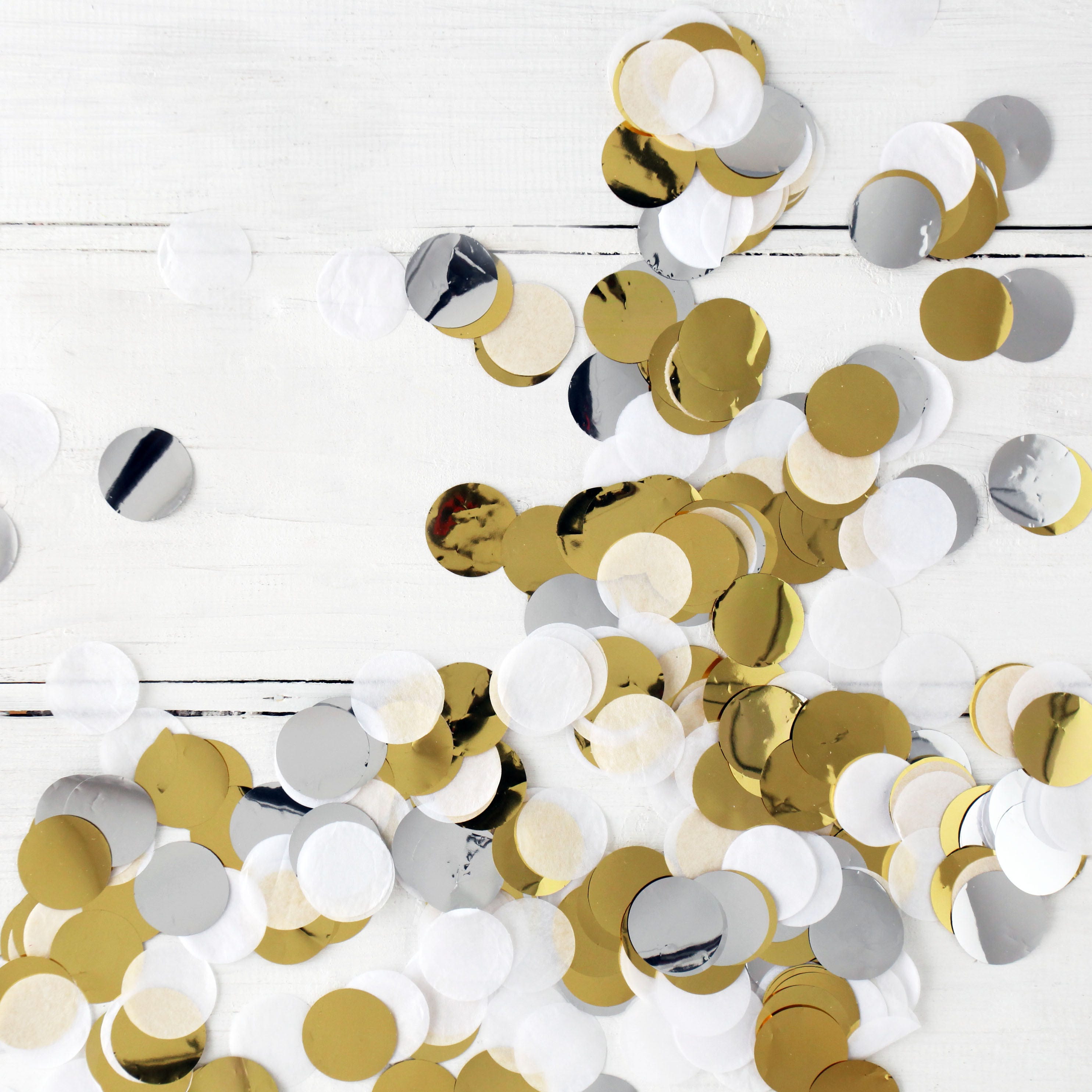 Metallic Paper Foil Confetti Birthday Party Decorations Etsy
