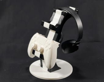 Gaming Headset & Controller Stand – 3D Printed Desk Organizer