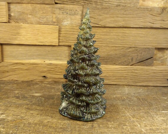 Fir Tree Candle Made Of Beeswax Beeswax Candle Candle And Etsy