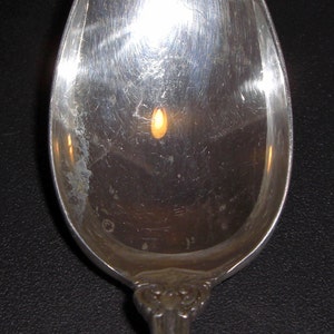 Antique International  Richelieu Tea Spoon, Sterling Silver Collectible Tea, Dessert Spoon c1935