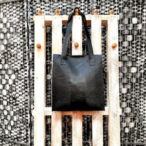 Black Leather Bag Handmade Leather Bag Women Bag Tote Bag Shoulder Bag Gift for Woman Genuine Leather Bag