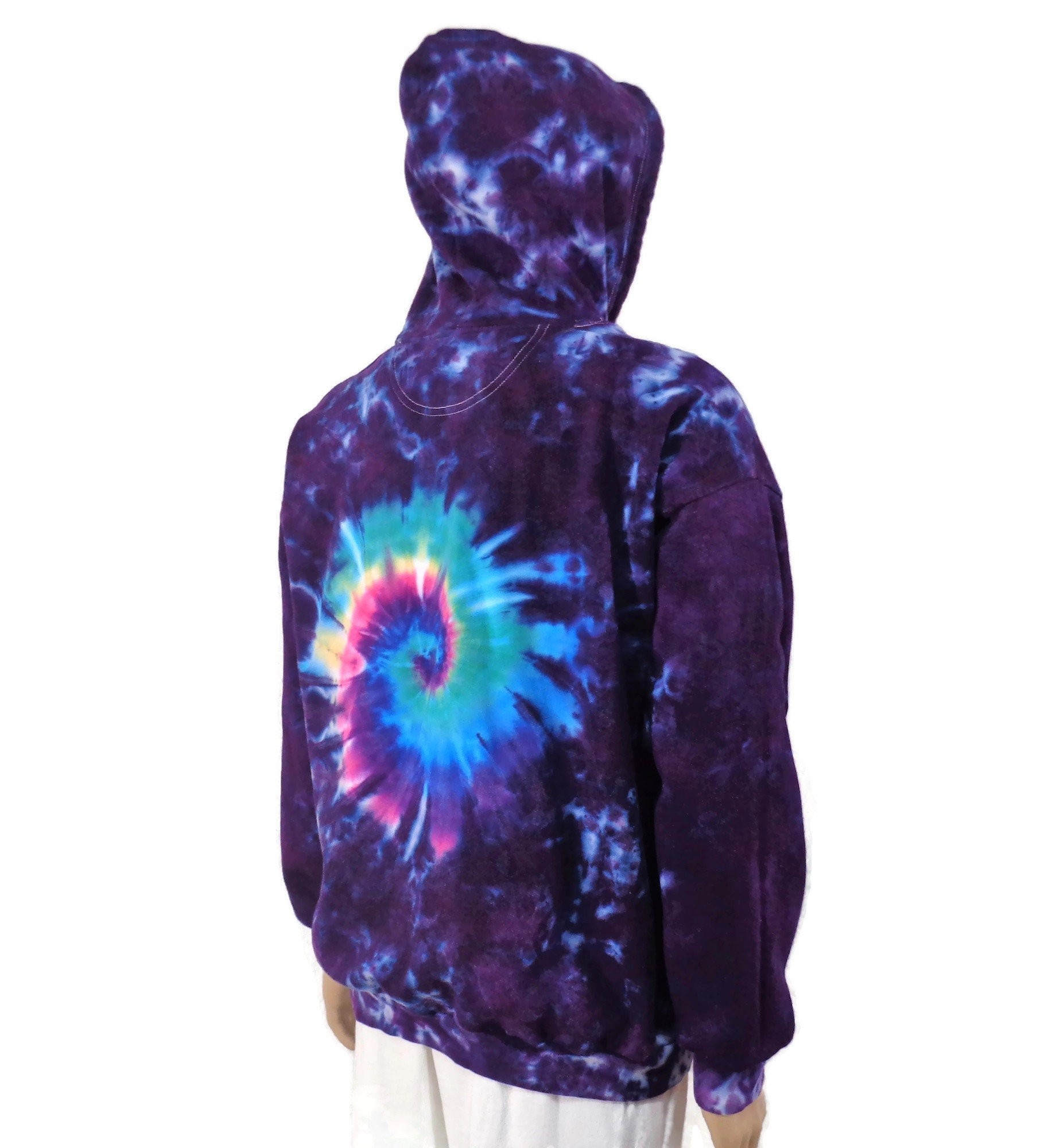 tie dye zip