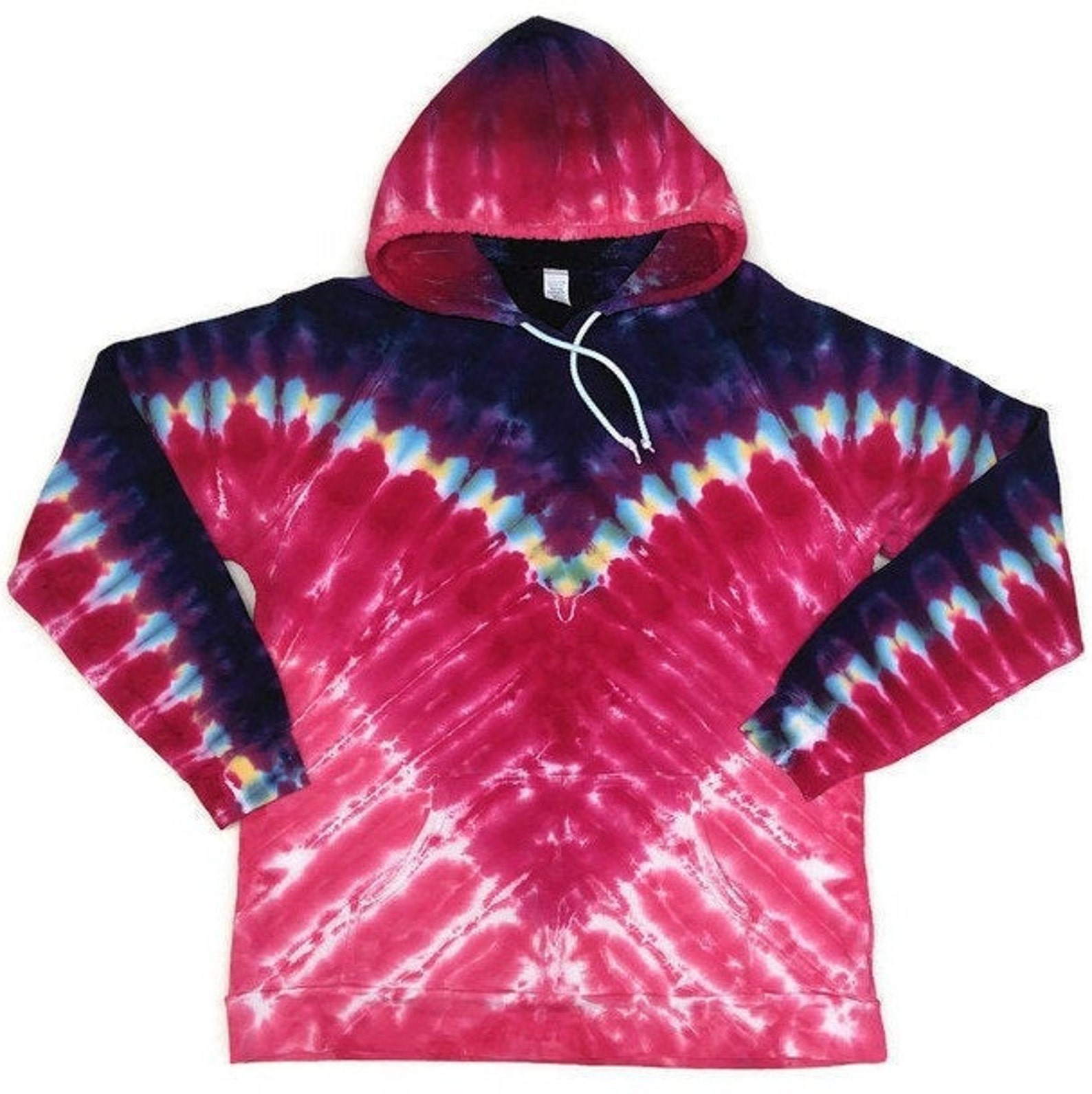 Tie Dye Style Hooded Jacket main image 0