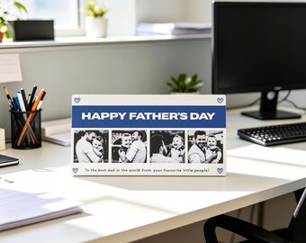 Personalized Father's Day Plaque with photos and any wording
