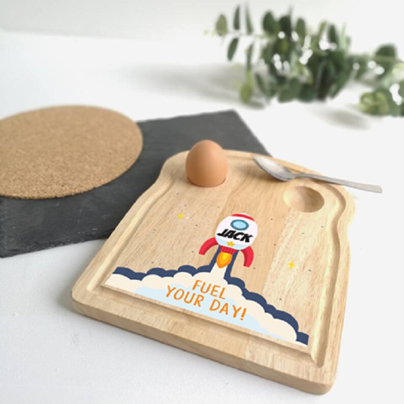 Personalised Breakfast Egg and Toast Board Dippy Egg Board Etsy