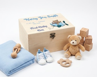 Beautiful Personalised Baby's Box Gift for Newborn | Nursery Gift | Baby's Room | Nursery Decor | Memory Box | Keepsake Box
