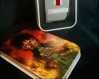 Preacher "F*ck Communism" Lighter Comic Jesse Custer Garth Ennis Vertigo