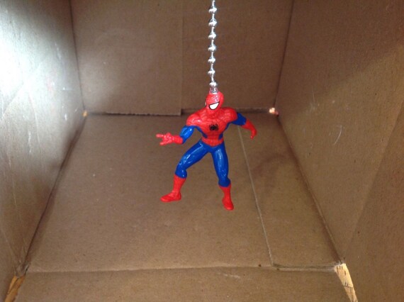 Handmade Very Cool Spiderman Light Pull Ceiling Fan Pull Spiderman Free Shipping