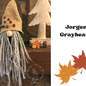 woodland gnomes crochet crochet gnomes pattern amigurimi gnomes gnomes crochet pattern Crochet fall decor crochet fall pattern image 6