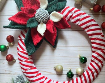 Crochet Poinsettia Pattern: Christmas Holiday Decor (PDF Pattern)