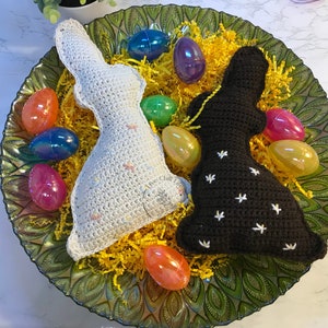 Patrón de pascua en crochet / Conejito de chocolate en crochet / Conejo en crochet / Dulces en crochet / Conejo en crochet / Pascua en crochet / Conejito de pascua en crochet imagen 2