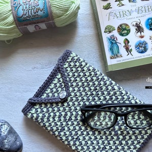 Crochet Book Sleeve Pattern: Fits Kindle, iPad, Bible (PDF Pattern)