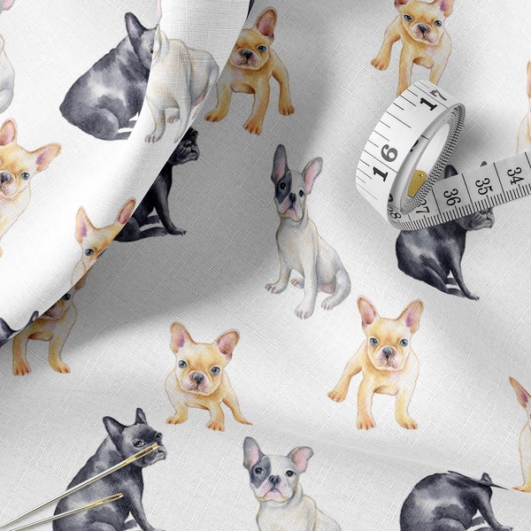 Dog Print Upholstery Fabric - Etsy