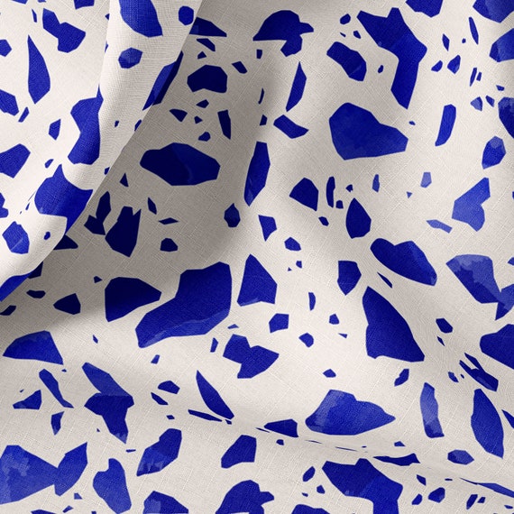 Tela de lino cortada a medida o metro tela de lino con estampado de patron de piedra de marmol para ropa de cama cortinas vestidos ropa cojines y tapiceria Etsy Mexico