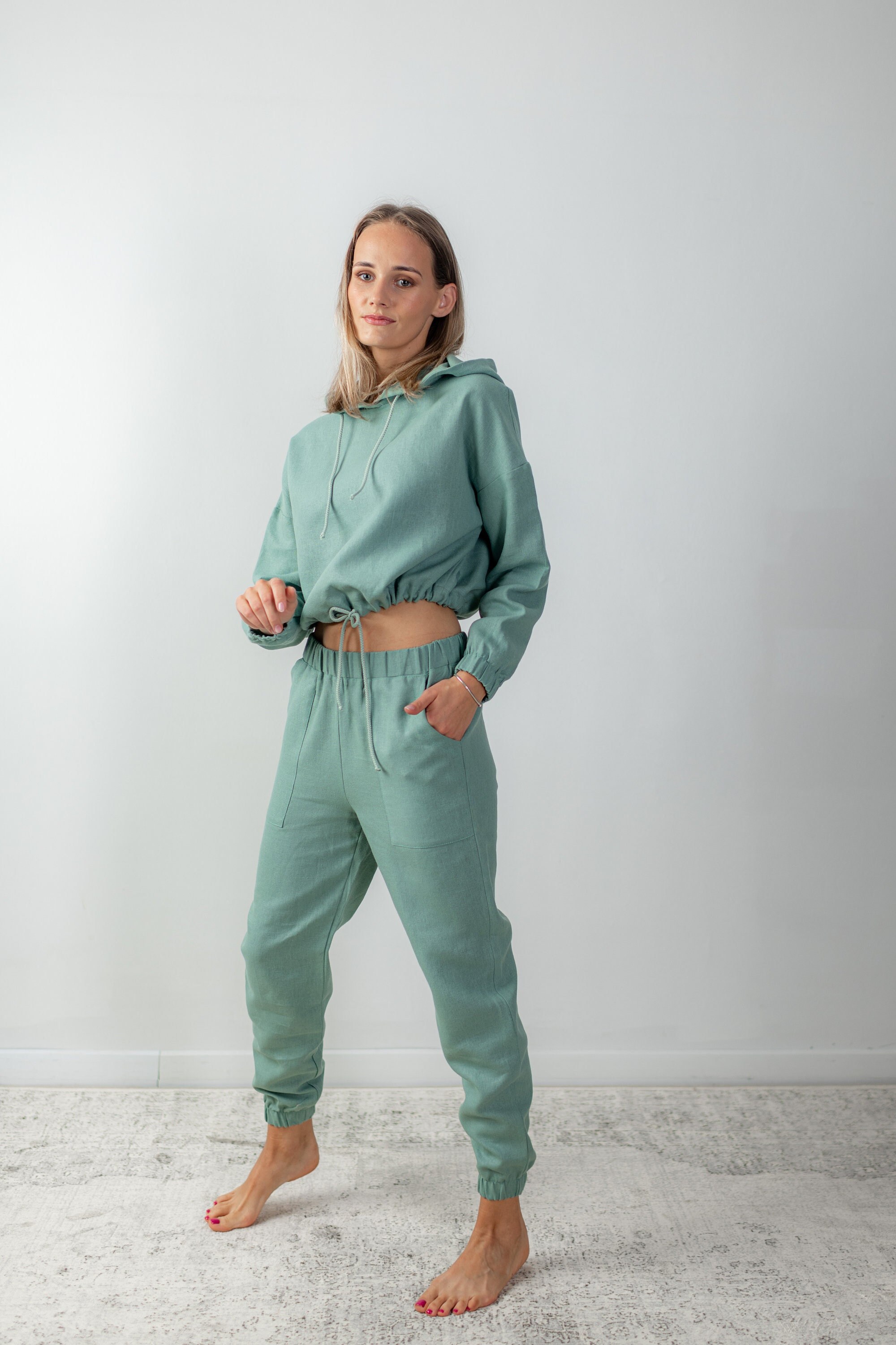 Tan sweatsuit set hotsell