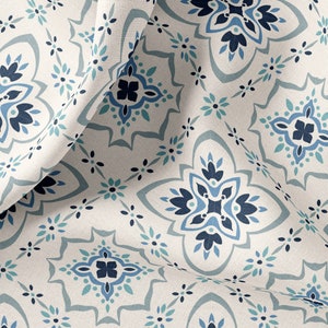 Lightweight Linen Fabric Natural Printed Linen Fabric By The Yard For Clothing & Home Textile - Width 148 cm/1.62yd