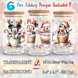 Movie Christmas 16oz Libbey Glass Can Wrap Png, Friends Christmas, Christmas Watercolor, Christmas Lights, 90s Christmas Png, Digital File