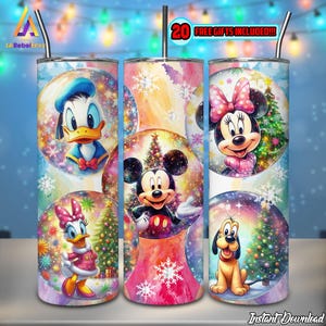 Christmas Cartoon Png, 20oz Skinny Tumbler Sublimation Designs Png, Cartoon Character Png, Christmas Ball, Christmas Friends, Digital File