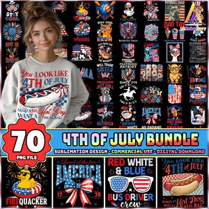 70 bestanden 4 juli PNG-bundel, Fourth Of July, Amerikaanse vlag png, Amerika png, Independence Day, American Lover, commercieel gebruik, digitaal bestand