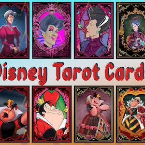 Lot de cartes de tarot méchants et de designs par sublimation png | Cartes De Tarot D'Halloween Png | Clipart saison effrayante | Téléchargement numérique