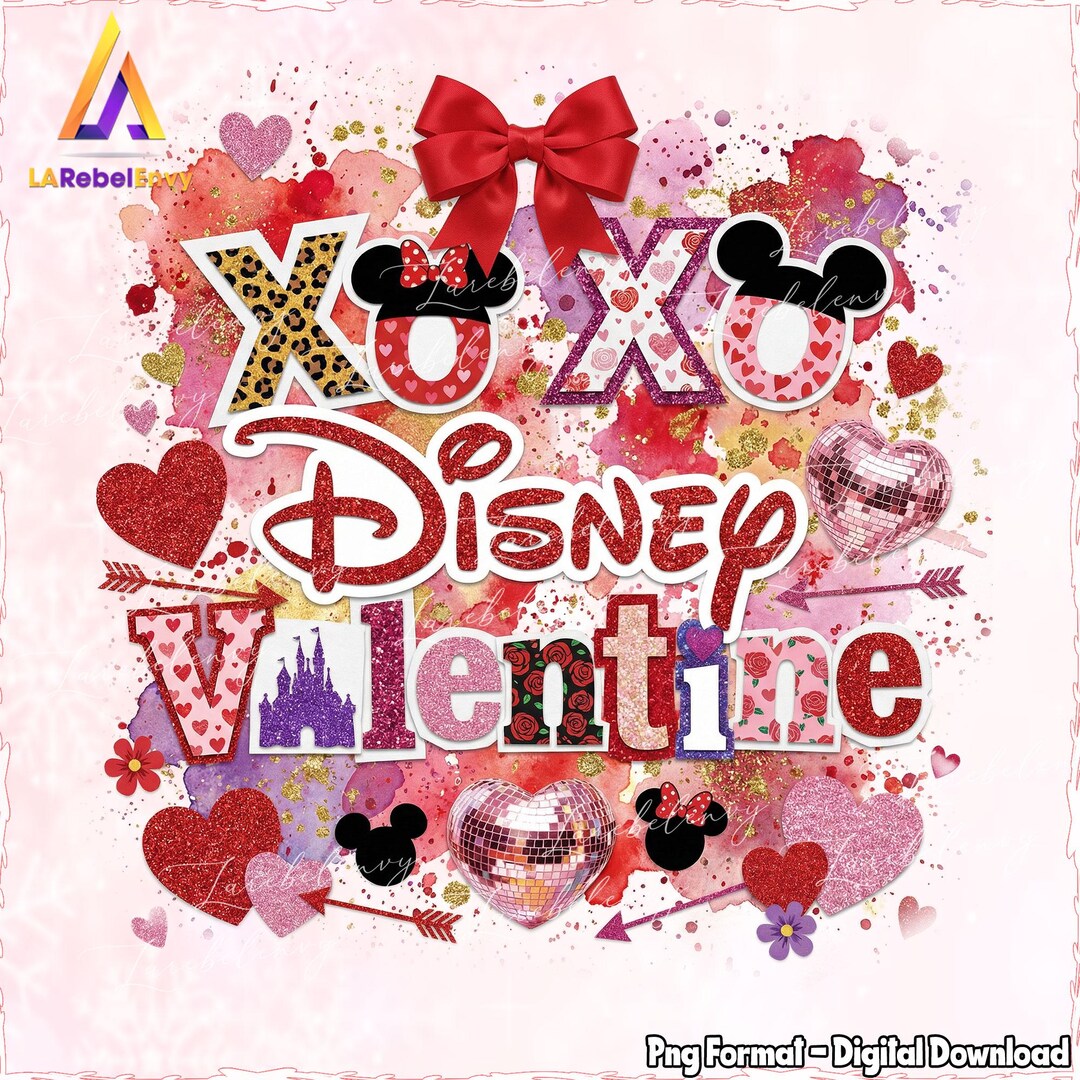 Valentine Xo Xo Mouse Couple PNG, Happy Valentine's Day Shirt