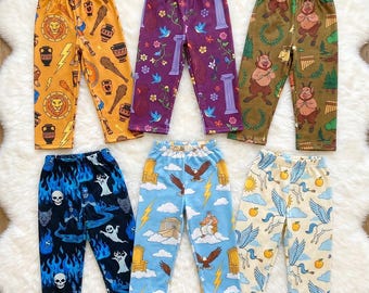 Disney Hercules Pajama Pants, Hercules Hades Pegasus Zeus PJs, Personalized Family Pajamas, Disney Movie Gift, Birthday Gift